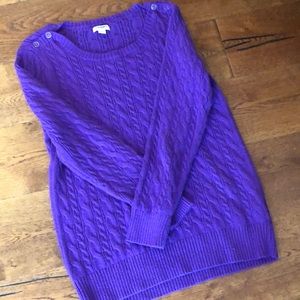 Purple sweater